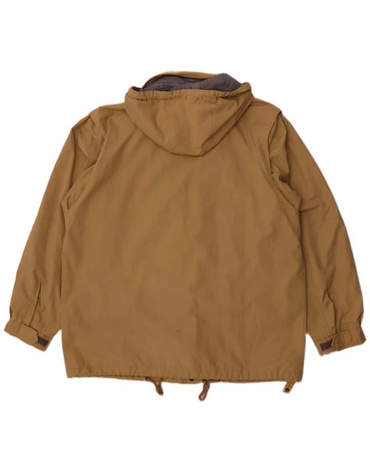 Fila Мужская ветровка с капюшоном IT 52 XL Бежевый Полиэстер