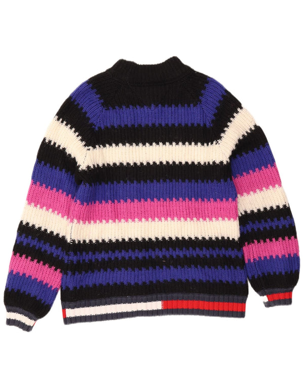 Женский джемпер с высоким воротником Tommy Hilfiger UK 6 XS, разноцветный