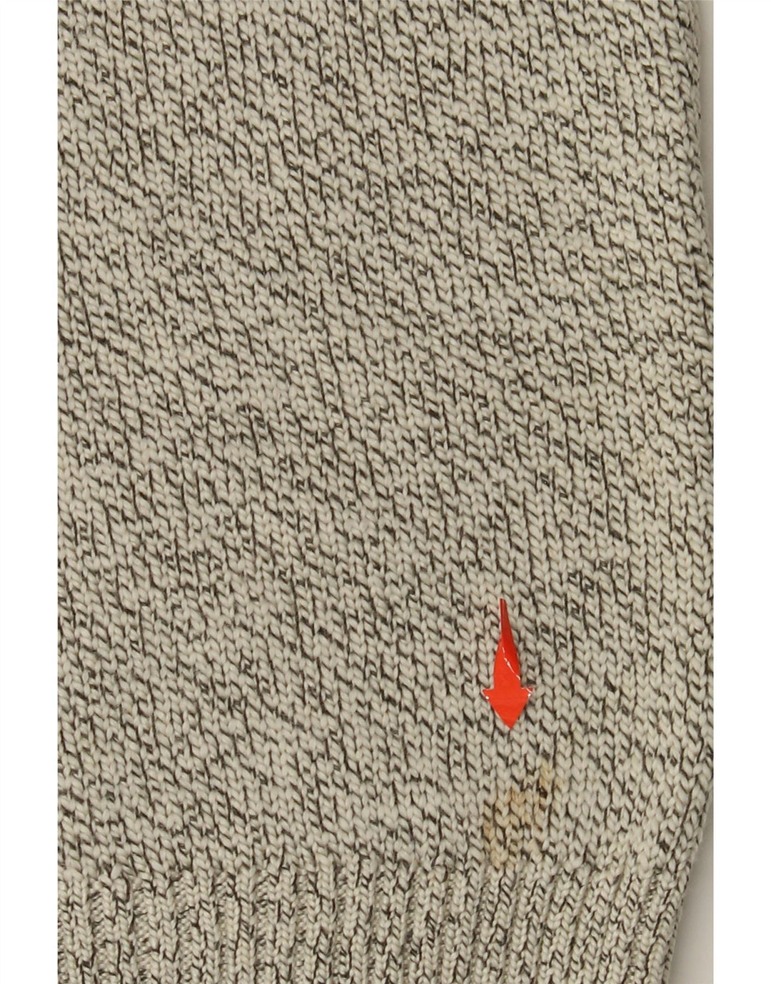 SUPERDRY Мужской свитер с круглым вырезом, большой бежевый акрил в крапинку