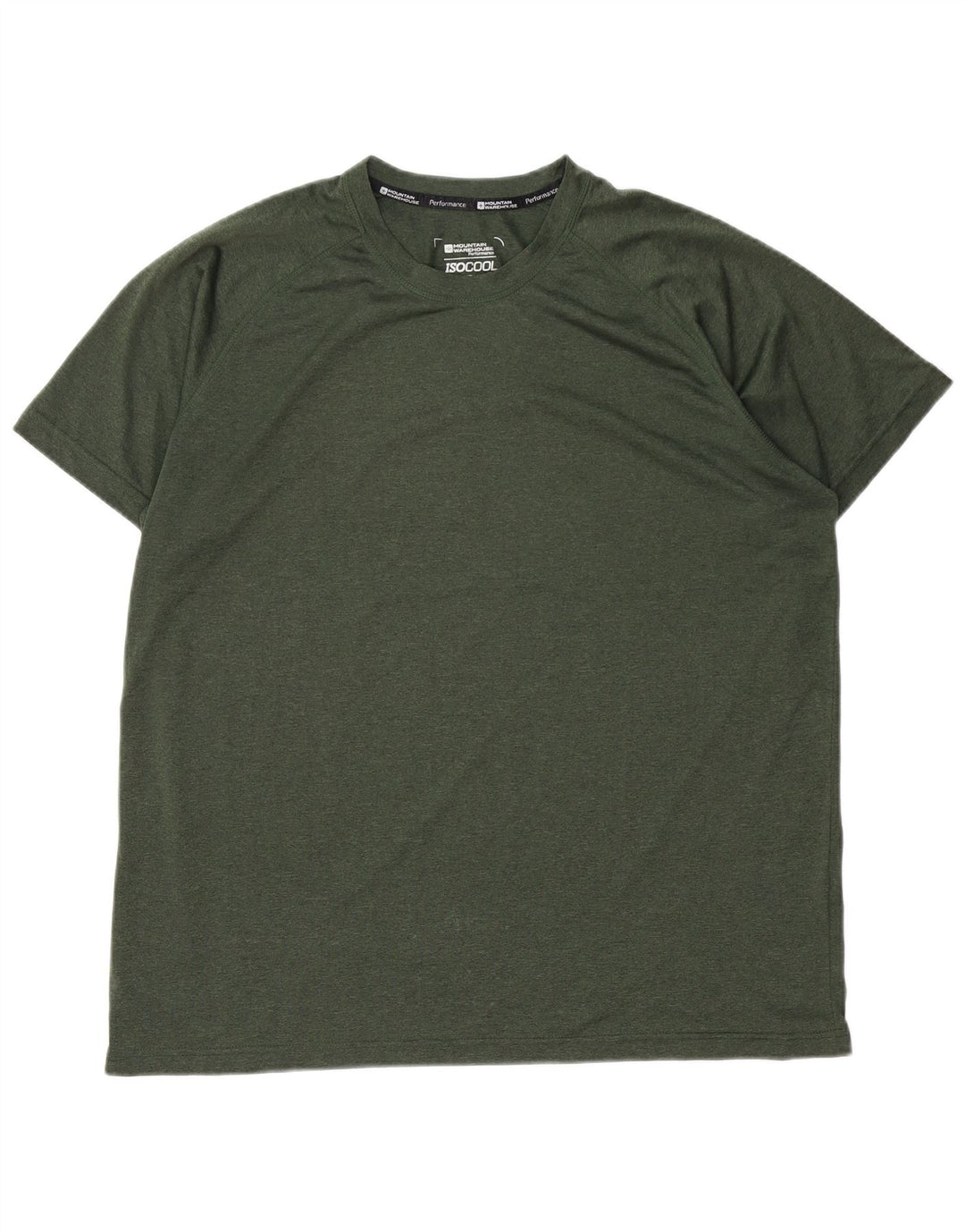 Мужская футболка Mountain Warehouse IsoCool, XL, зеленая