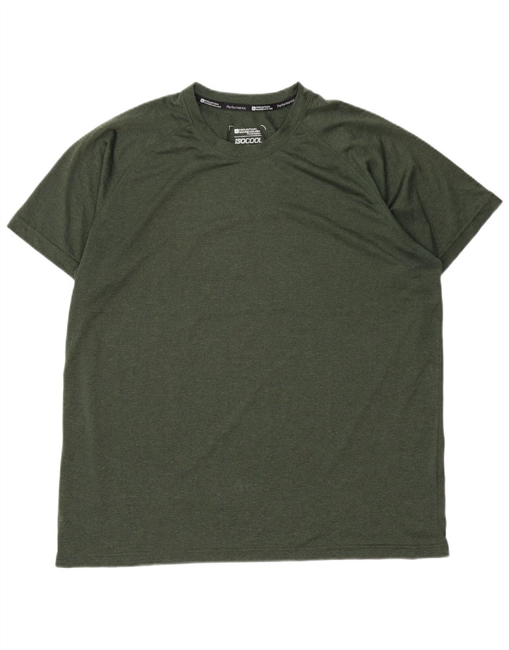 Мужская футболка Mountain Warehouse IsoCool, XL, зеленая