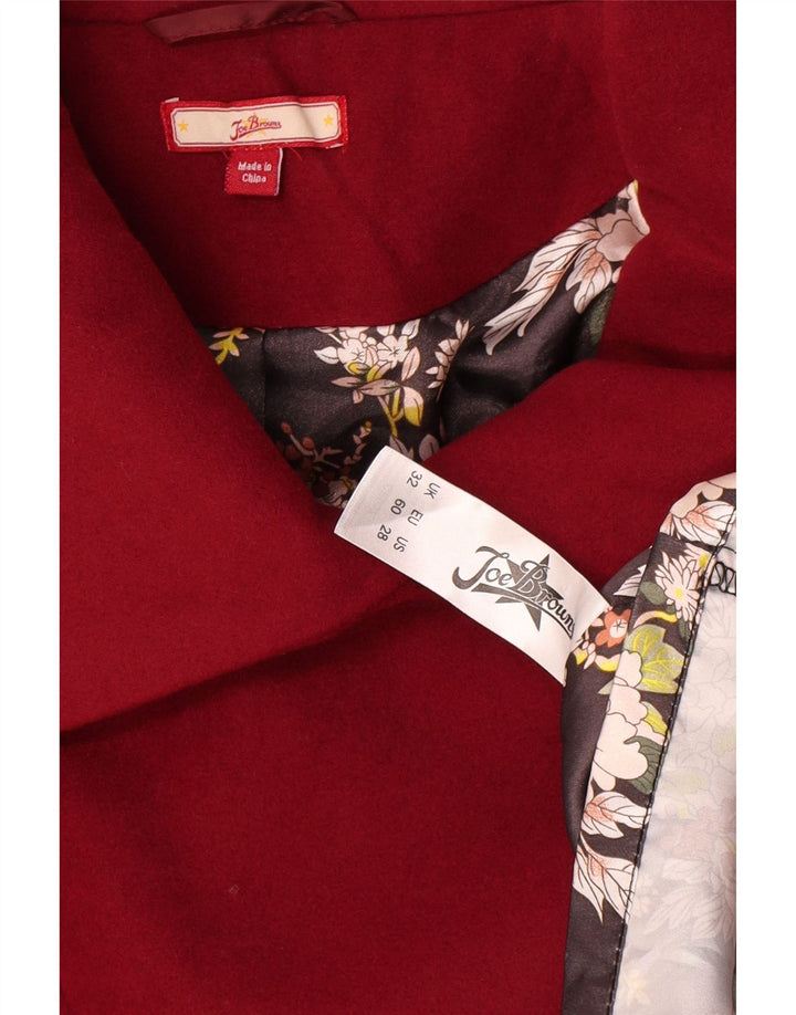 Женское пальто большого размера Joe Browns UK 22 3XL, красный полиэстер