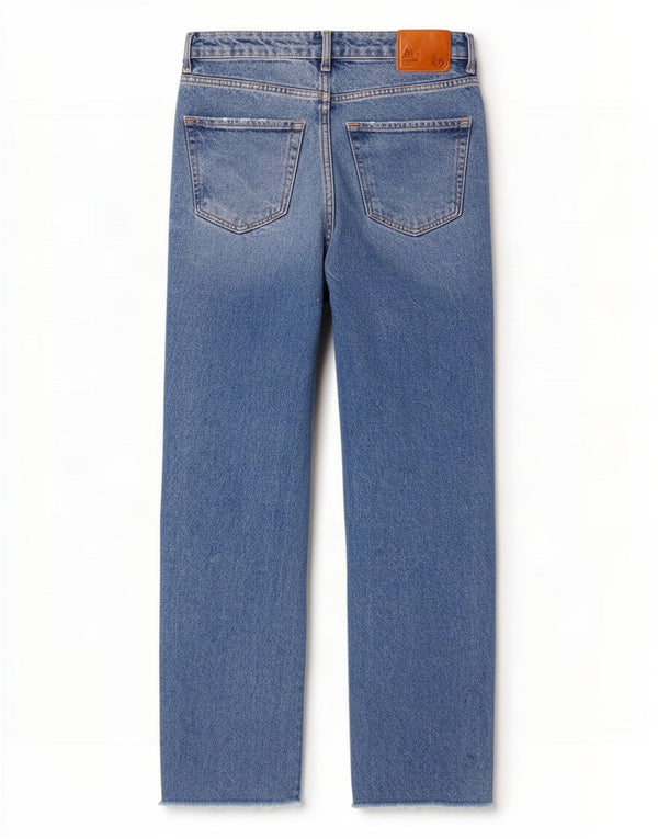 Женские прямые джинсы Zara EU 32 2XS W22 L28, синий хлопок