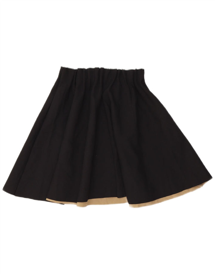 Женская юбка-трапеция Zara Medium W28, черная