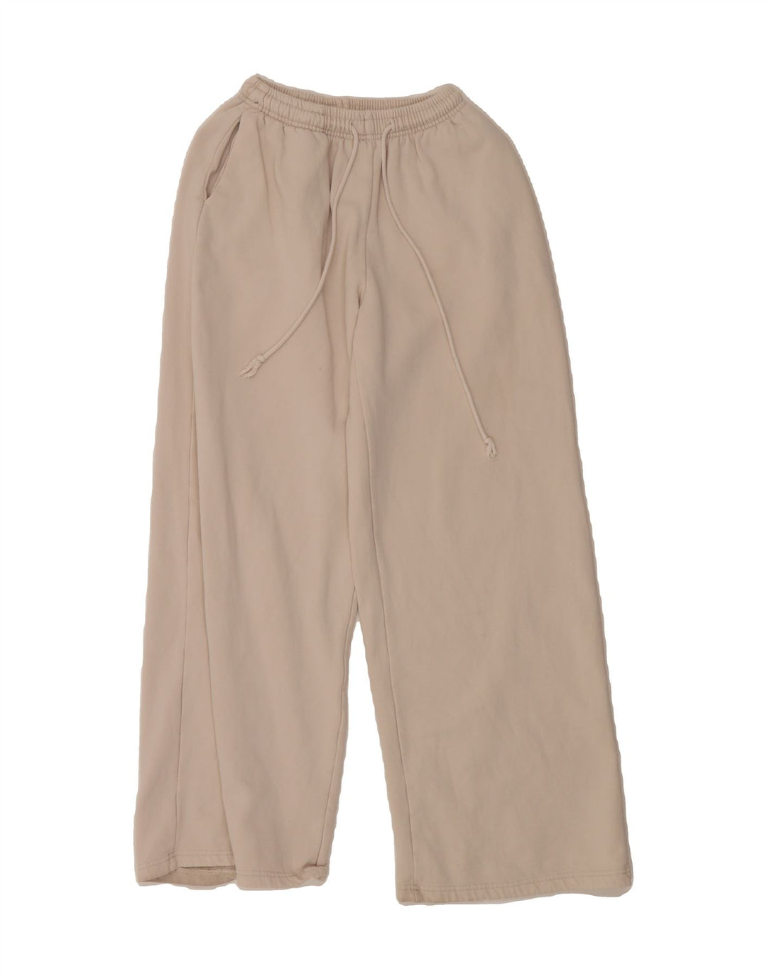 ZARA Womens Tracksuit Trousers W28 L28 Beige Vintage Zara and Second-Hand Zara from Messina Hembry 