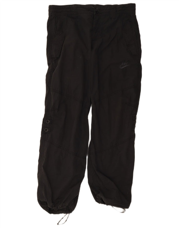 Женские брюки-карго Nike Joggers UK 16, большие W34 L30, черный полиэстер