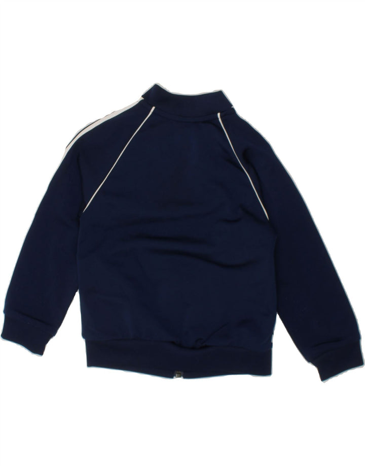 ADIDAS Baby Boys Tracksuit Top Jacket 12-18 Months Navy Blue Polyester Vintage Adidas and Second-Hand Adidas from Messina Hembry 