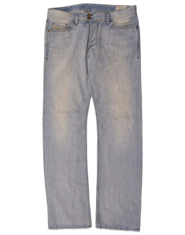 Мужские прямые джинсы Diesel Viker-R-Box W34 L34, синие, хлопок