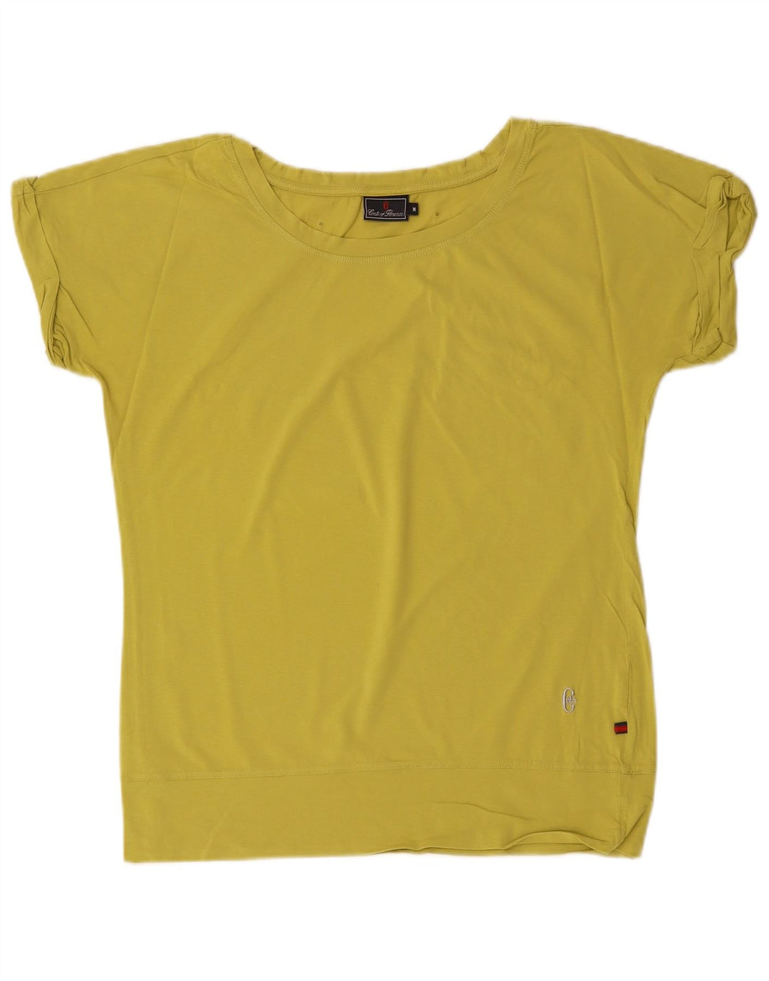 Женская футболка CONTE OF FLORENCE Top UK 14, средний цвет хаки, хлопок