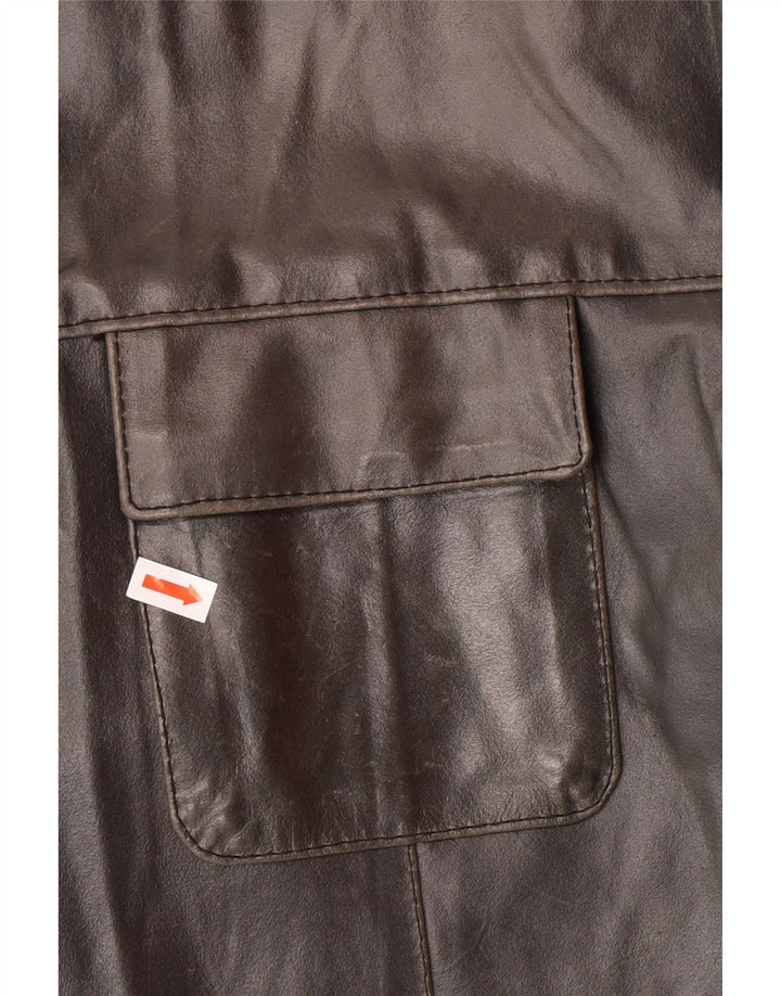 SORBINO Мужская кожаная куртка UK 42 XL Серая