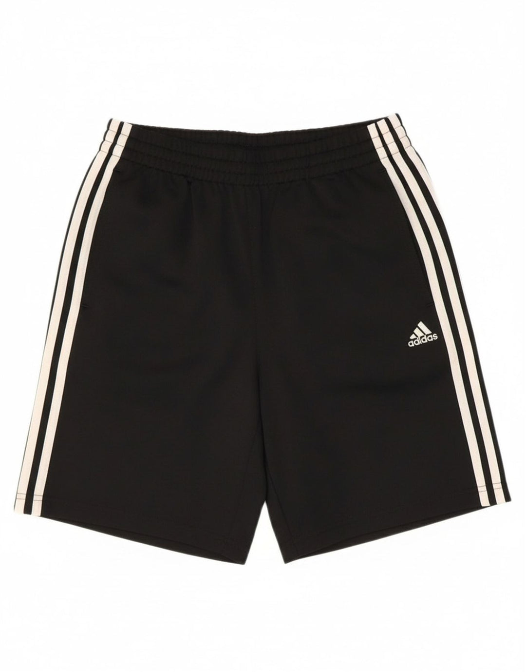 ADIDAS Boys Climalite Sport Shorts 13-14 Years  Black Polyester