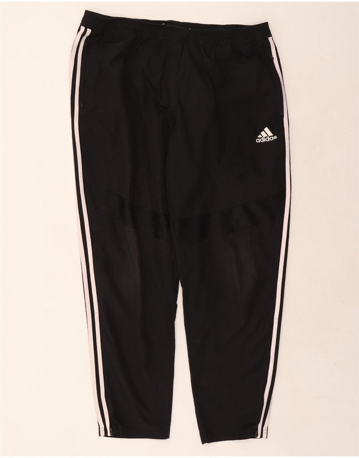 Мужские спортивные брюки Adidas Climalite 2XL, черный полиэстер