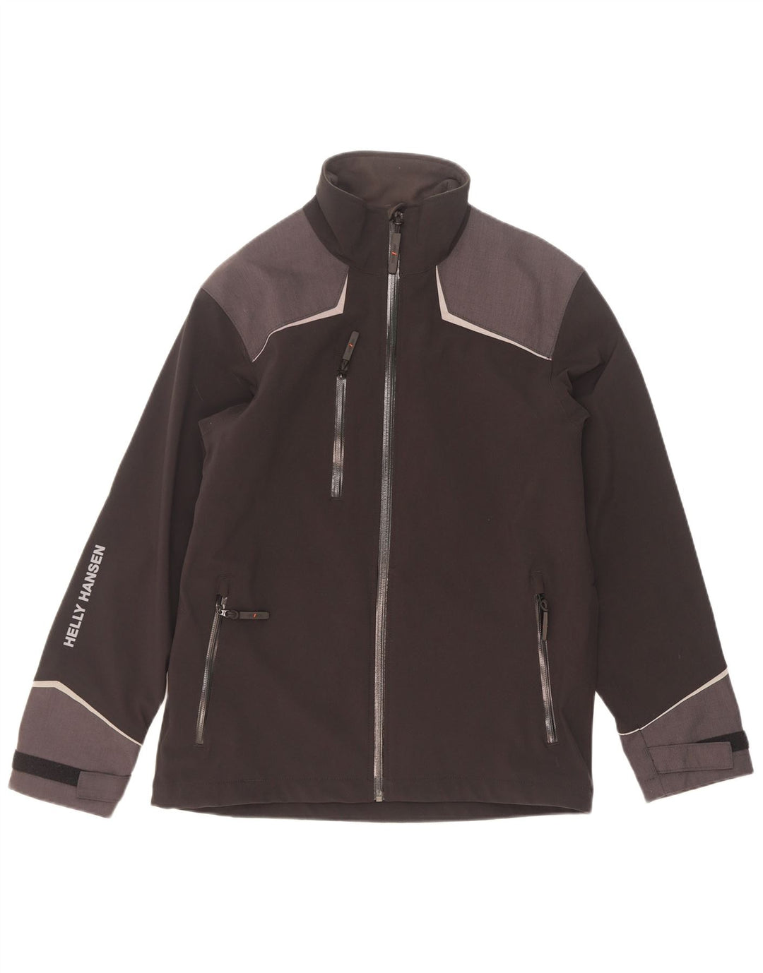 Мужская ветровка Helly Hansen UK 36 маленькая черная с цветными блоками