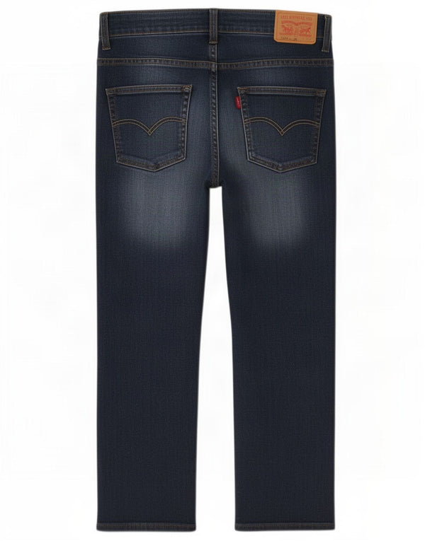 Джинсы Levi's 511 Slim для мальчиков 11-12 лет W28 L23 Темно-синие, хлопок