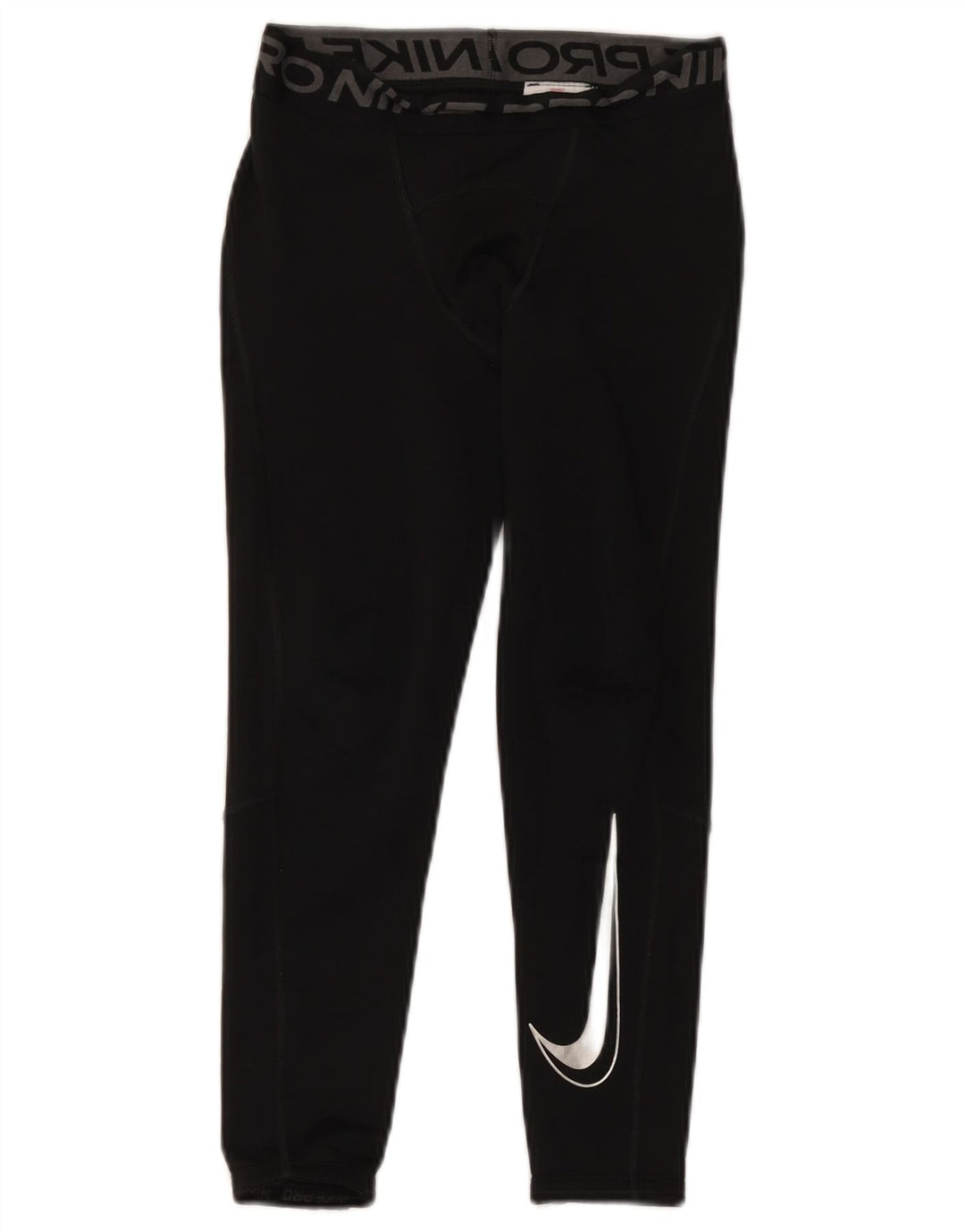 Леггинсы с рисунком Nike для мальчиков Dri Fit, 8–9 лет, маленькие черные, полиэстер