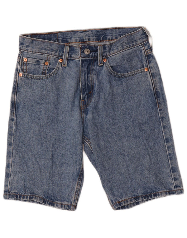 Мужские джинсовые шорты Levi's 405 стандартного кроя W28, маленькие синие, хлопок