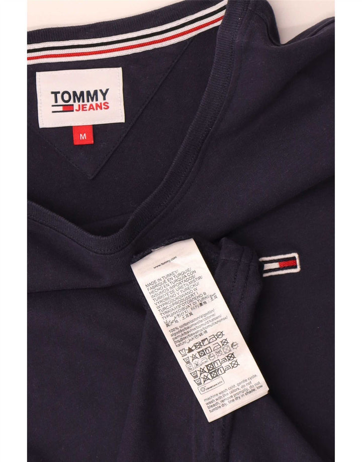 Мужская футболка Tommy Hilfiger, средний темно-синий хлопок