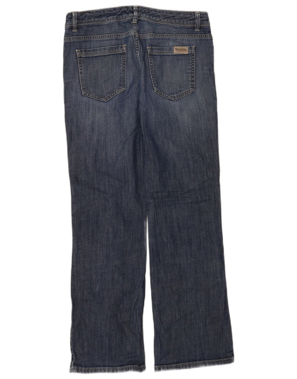 Женские джинсы MARKS & SPENCER Autograph Bootcut UK 10, маленькие, W28, синие, хлопок