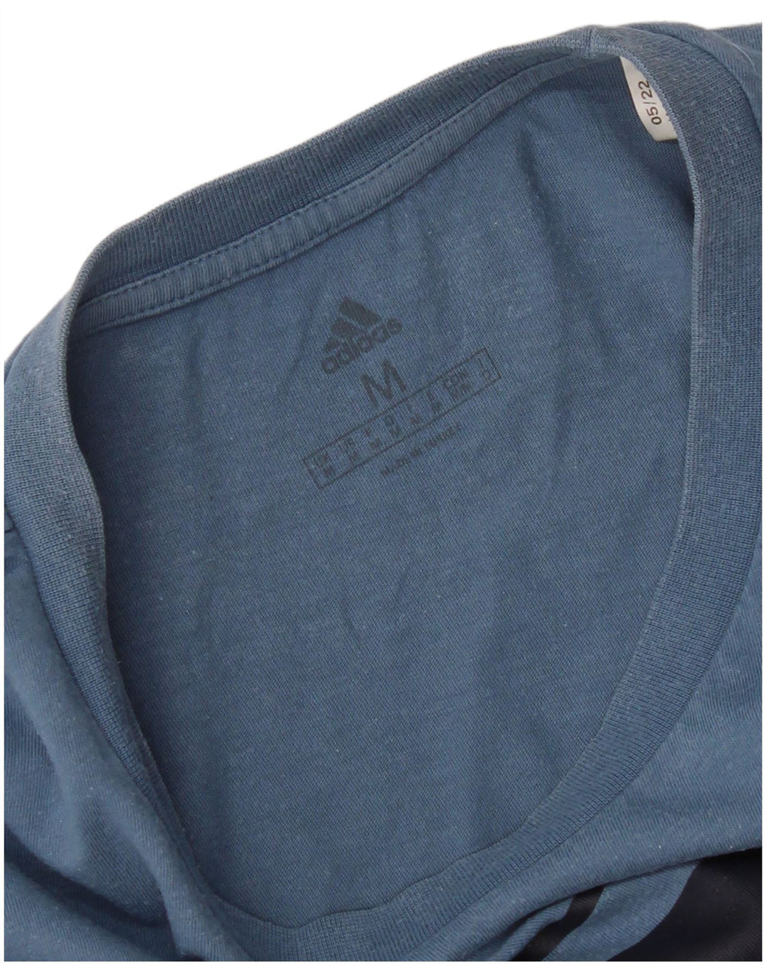 Мужская футболка с рисунком Adidas Top Medium Blue
