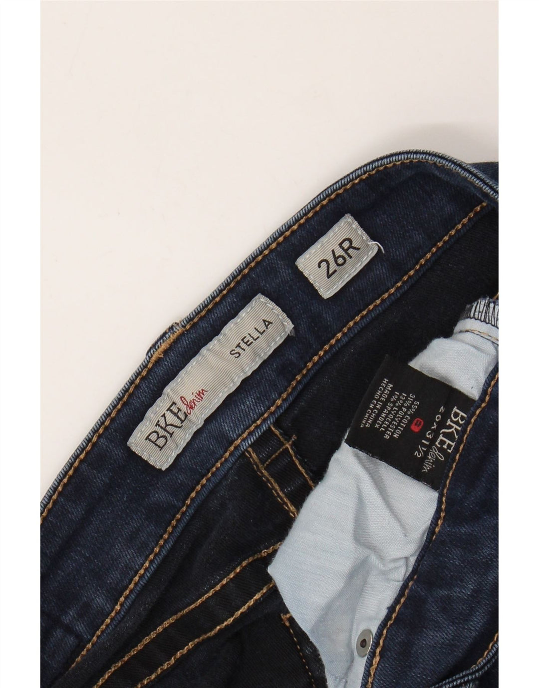 Женские джинсы скинни BKE Stella W26 L31, синий хлопок