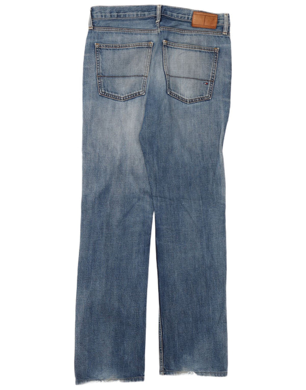 Мужские прямые джинсы Tommy Hilfiger W32 L34 синие, хлопок