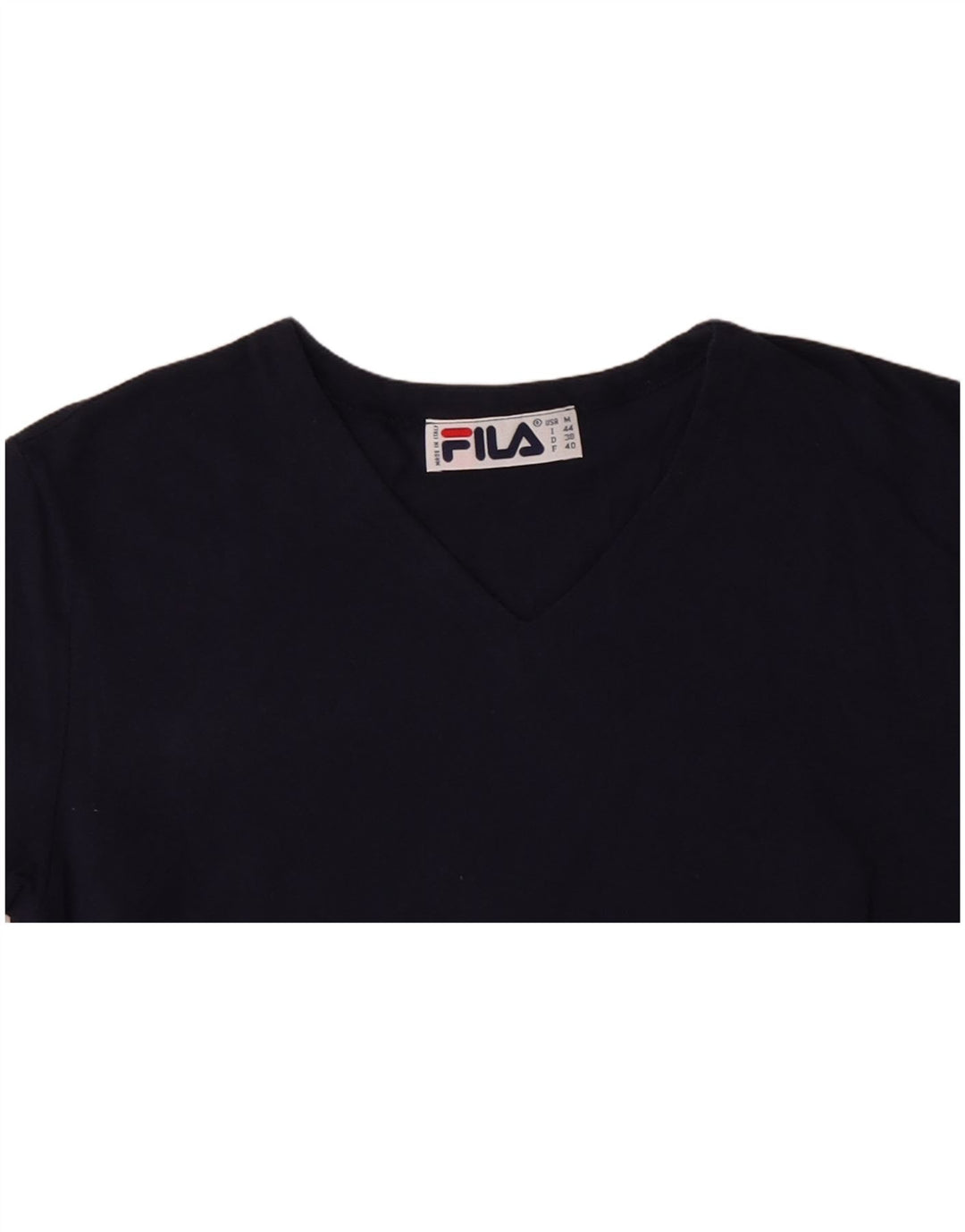 Женская футболка FILA Top IT 44 Medium Navy Blue Хлопок