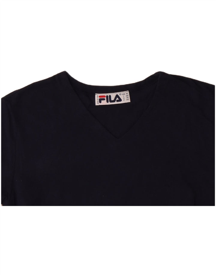 Женская футболка FILA Top IT 44 Medium Navy Blue Хлопок