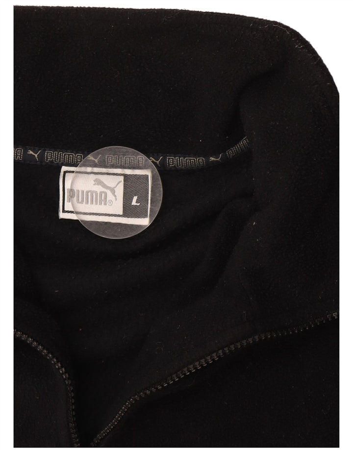 Мужская флисовая куртка Puma UK 40, большая черная