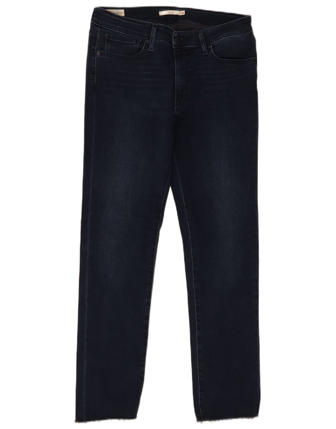Женские джинсы Levi's 712 Slim W30 L29 Темно-синие, хлопок