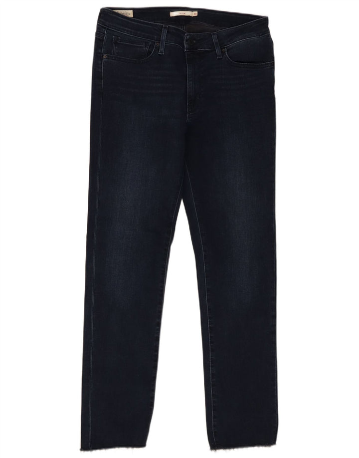 Женские джинсы Levi's 712 Slim W30 L29 Темно-синие, хлопок