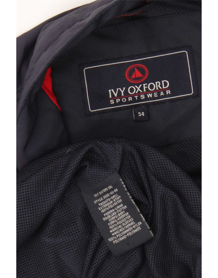Мужская дождевик Ivy Oxford IT 54 2XL Темно-синий Полиэстер
