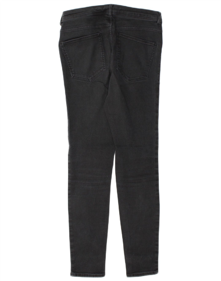 Женские джинсы скинни Zara W28 L29 Серые