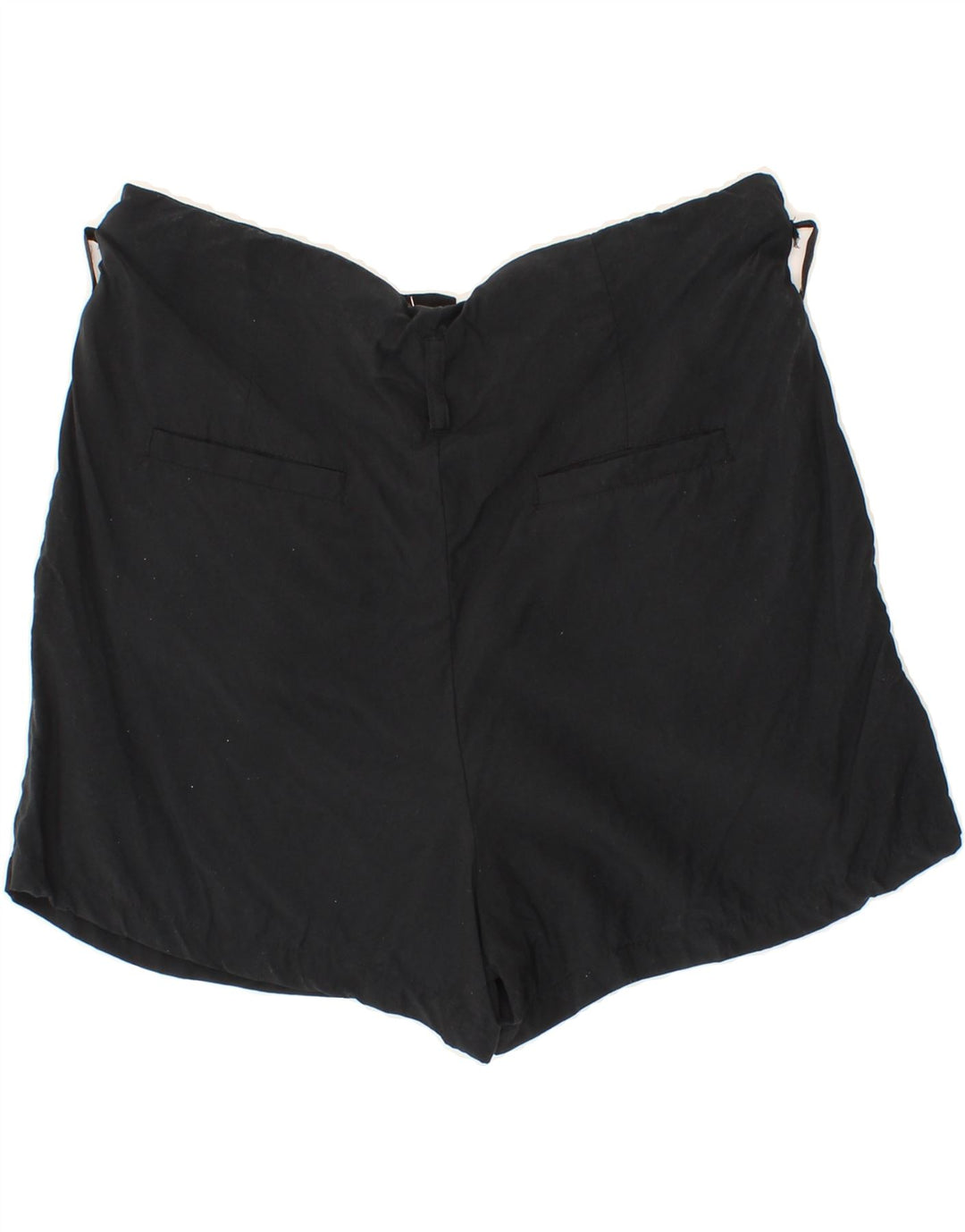 BENETTON Womens Pegged Chino Shorts IT 44 Medium W34  Black Modal Vintage Benetton and Second-Hand Benetton from Messina Hembry 