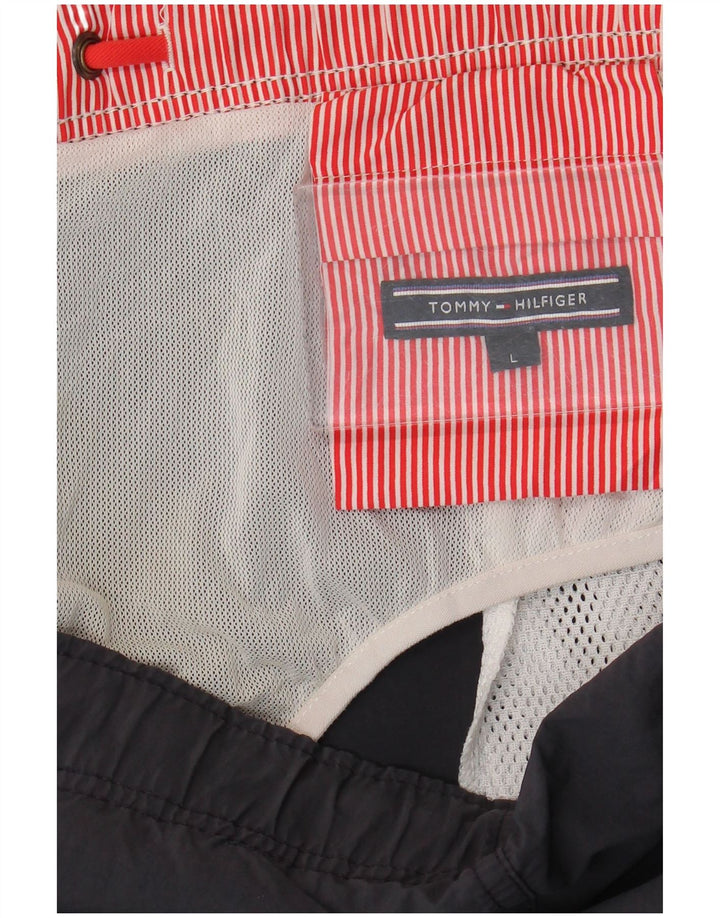 Мужские шорты для плавания Tommy Hilfiger, большие, темно-синие