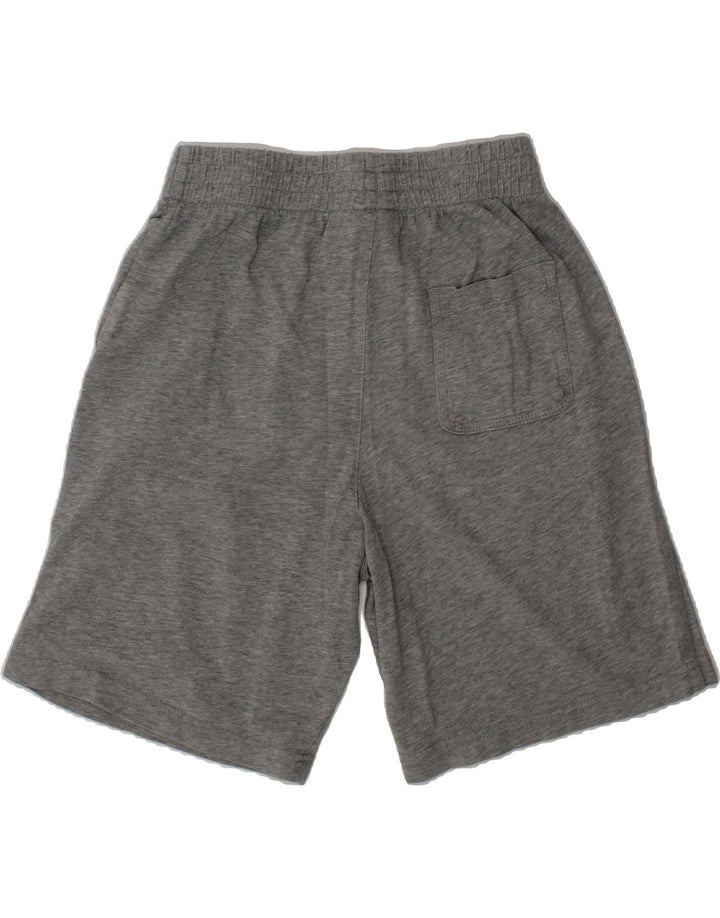 NIKE Boys Graphic Sport Shorts 10-11 Years Medium Grey Cotton Vintage Nike and Second-Hand Nike from Messina Hembry 