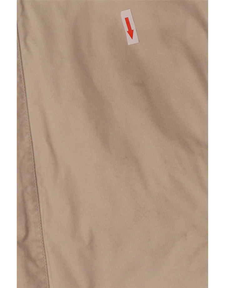 Berghaus Женская куртка-ветровка оверсайз UK 14, средний бежевый цветной блок