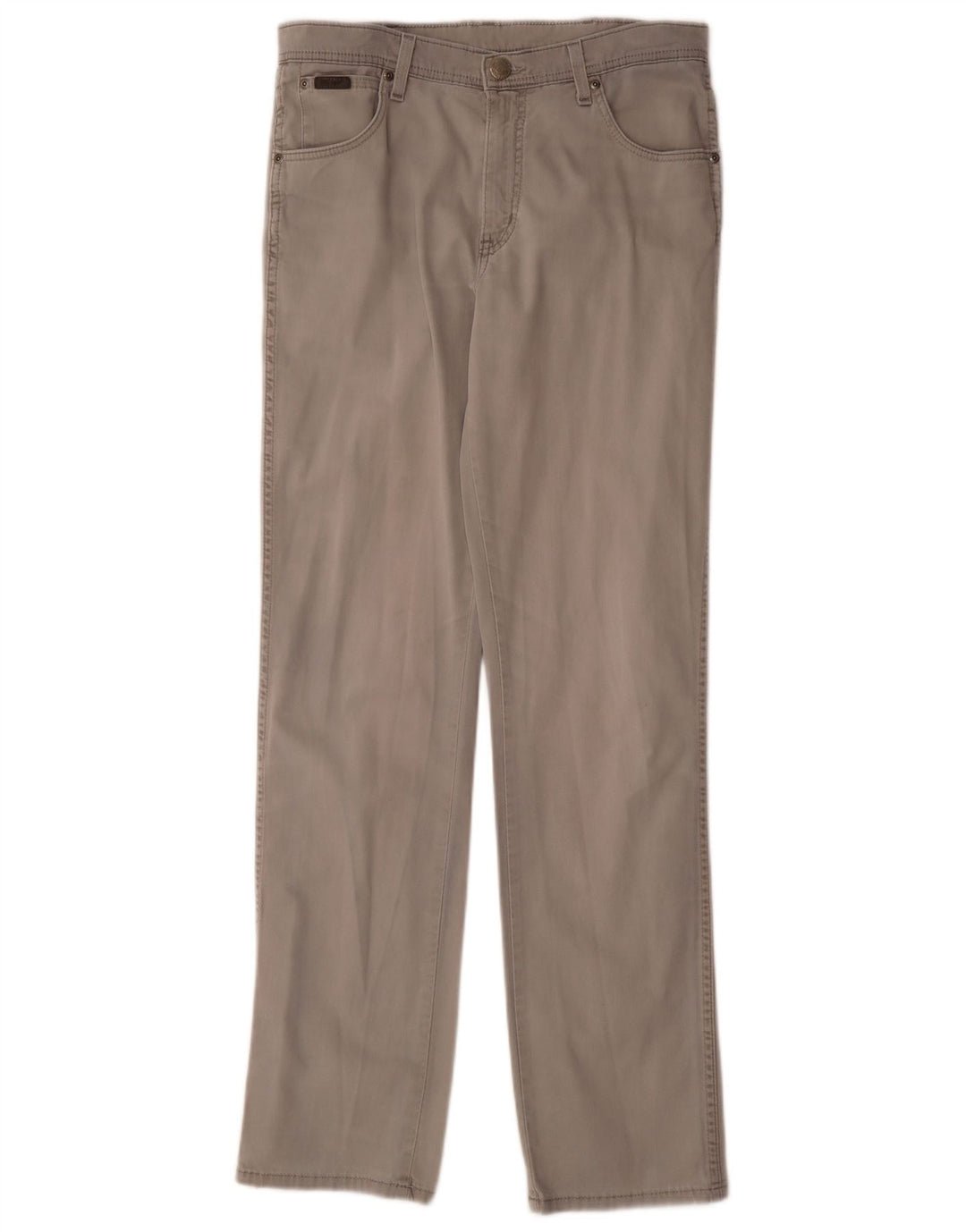 Мужские прямые джинсы Wrangler Texas Stretch W33 L34, серый хлопок