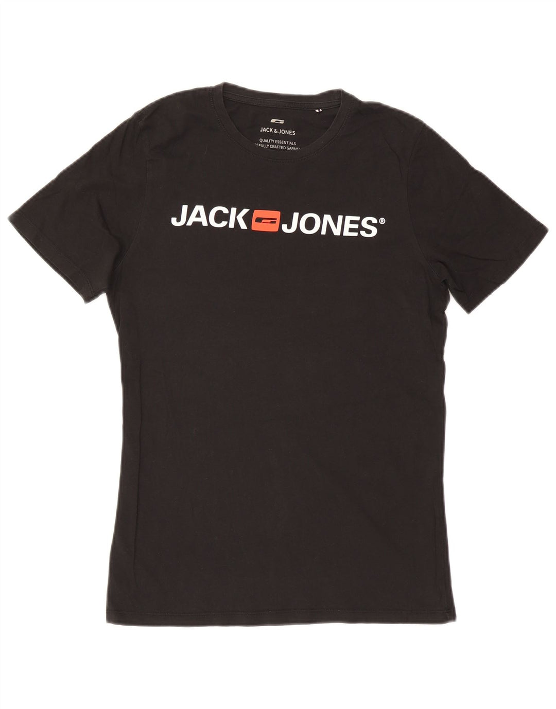 Мужская футболка с рисунком Jack & Jones, средний черный