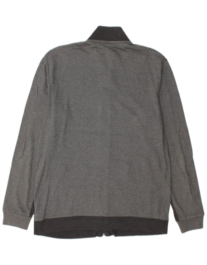 CALVIN KLEIN Мужской спортивный костюм, верхняя куртка, большой серый хлопок