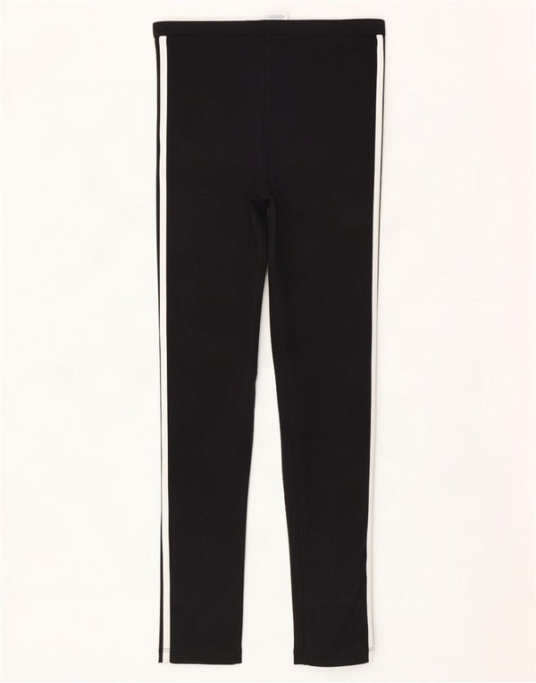 Женские леггинсы Adidas UK 8, маленькие черные