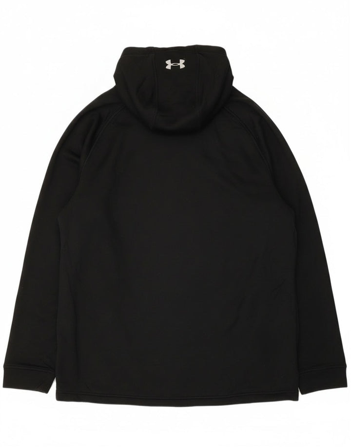 Мужской свитер с капюшоном на молнии Under Armour XL, черный полиэстер