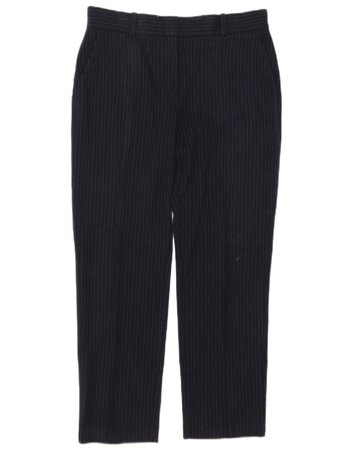 Женские костюмные брюки Marks & Spencer UK 12 Medium W32 L27 Темно-синие