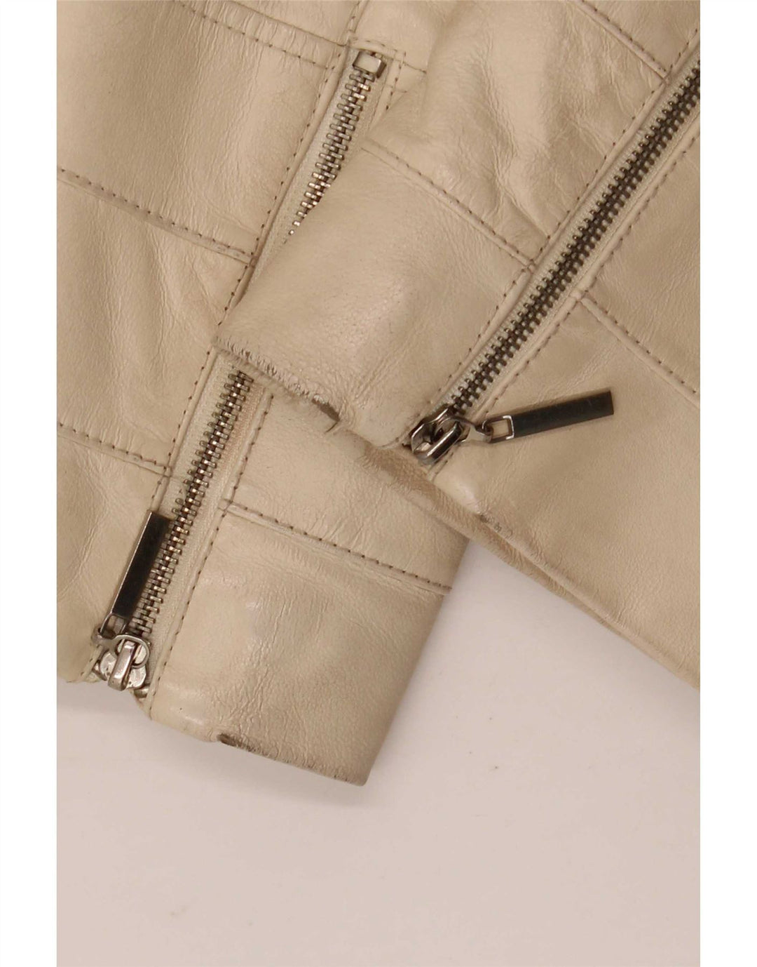 Куртка женская кожаная Conbipel IT 42 Medium Beige