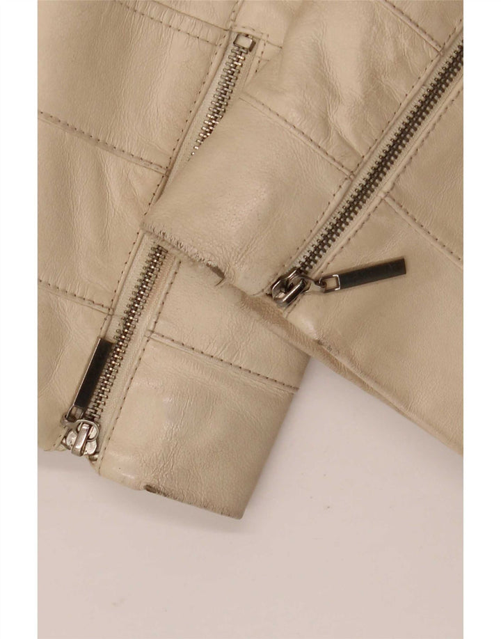 Куртка женская кожаная Conbipel IT 42 Medium Beige
