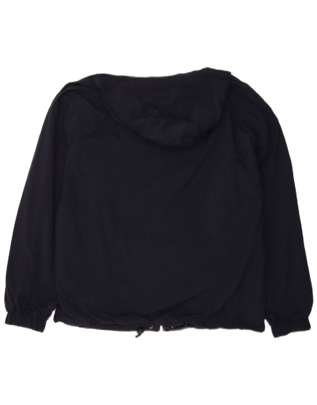 Мужская двусторонняя куртка FILA с капюшоном IT 50, большая темно-синяя с цветными блоками