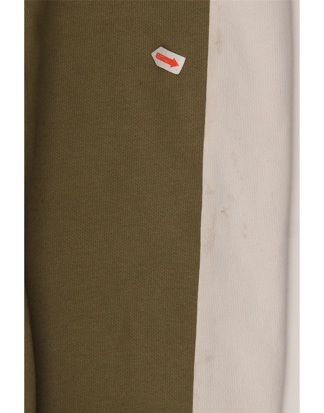 Мужской спортивный костюм Puma, средний хаки, хлопок с цветными блоками