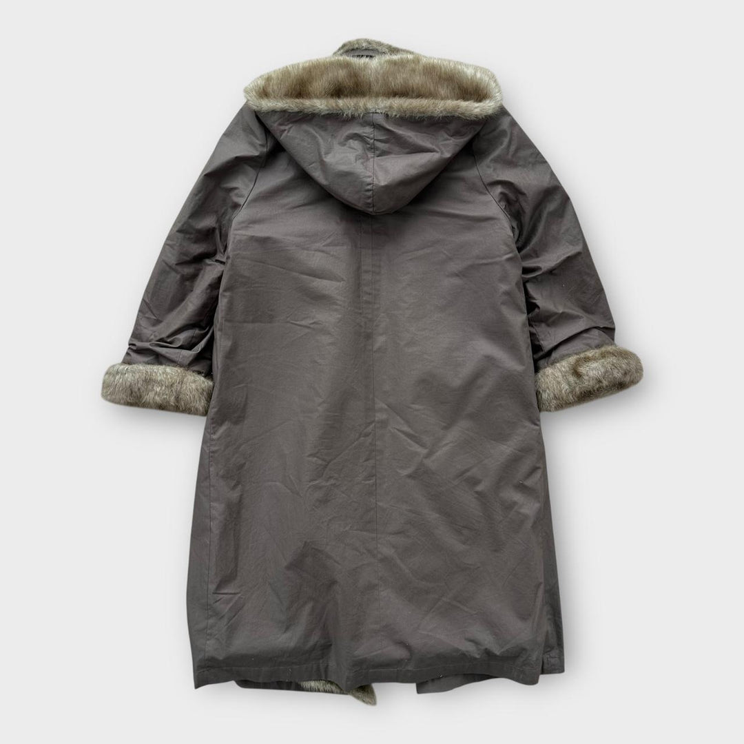 Винтажная куртка-афганка - женская большого размера (проверьте замеры)