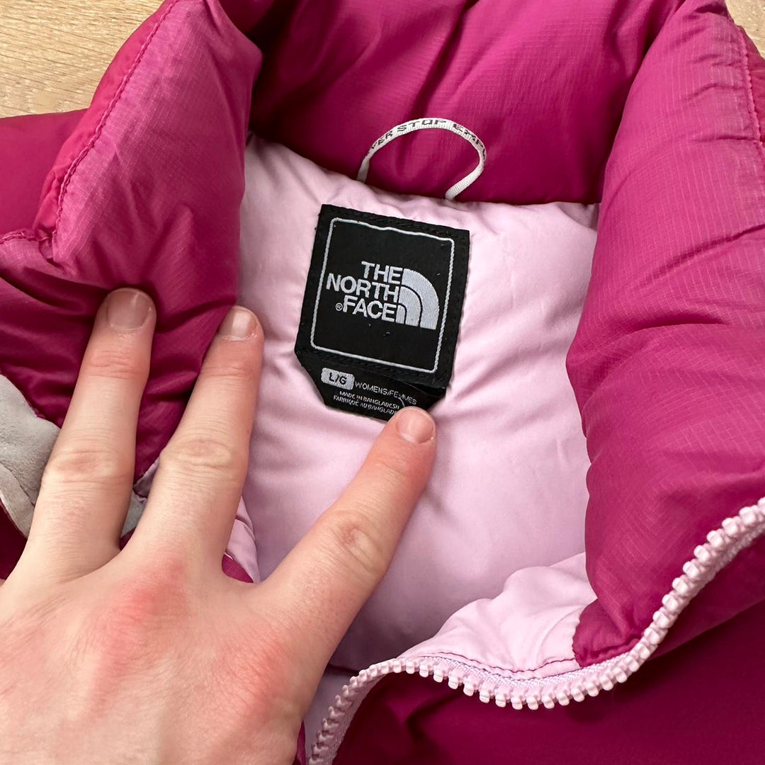 Пуховик жилет Vintage The North Face - женский, большой размер