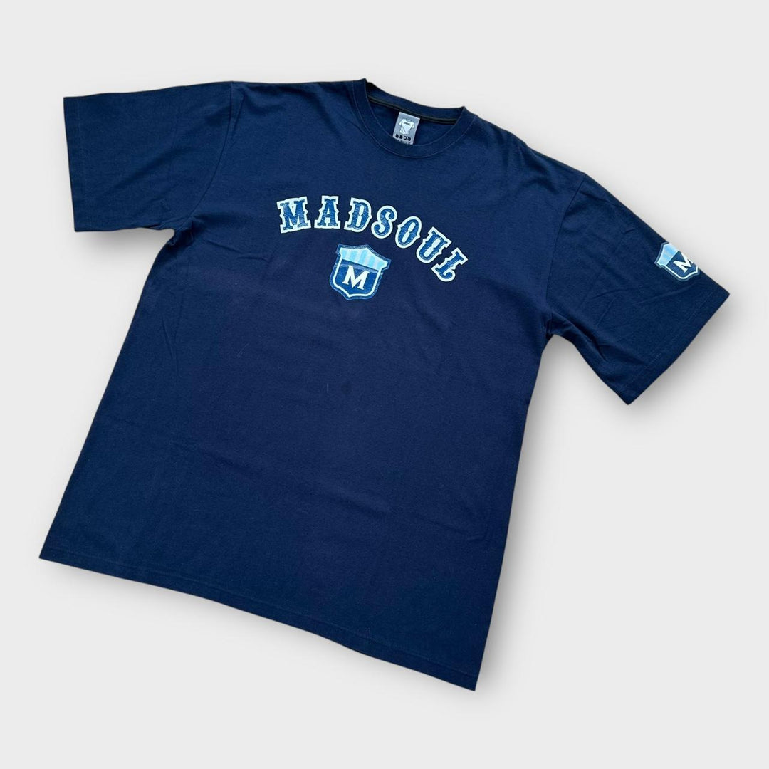 Футболка с рисунком Y2K Mad Soul, размер XL