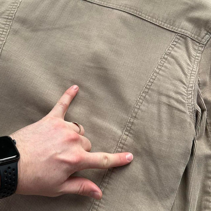 Джинсовая куртка DKNY Афган - женская средняя